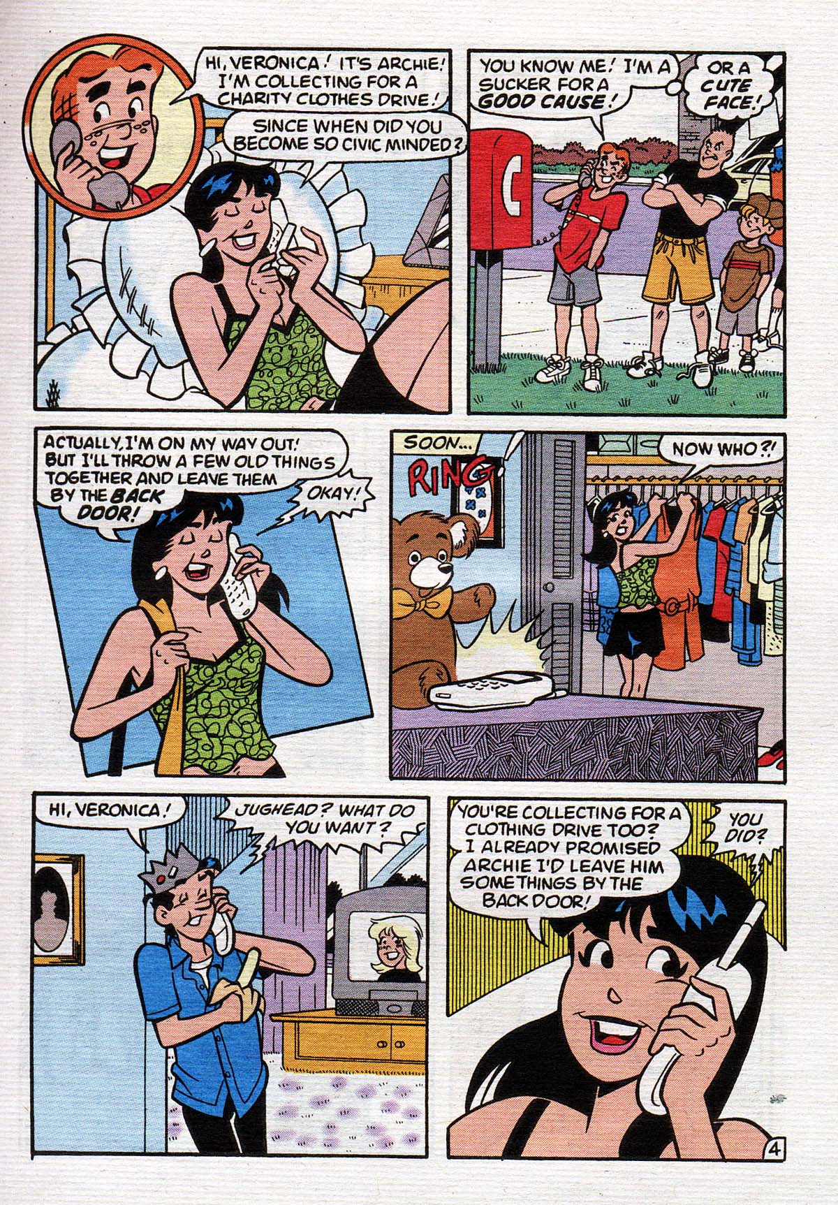 Read online Jughead's Double Digest Magazine comic -  Issue #106 - 137