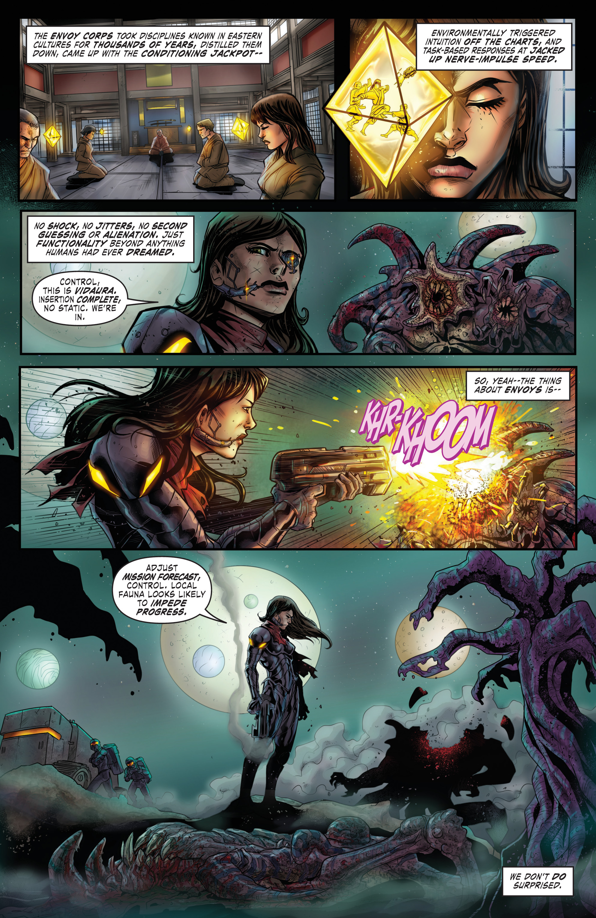 Read online Altered Carbon: Download Blues comic -  Issue # TPB - 64