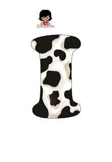 Abecedario de Piel de Vaca. Cow Leather Alphabet.