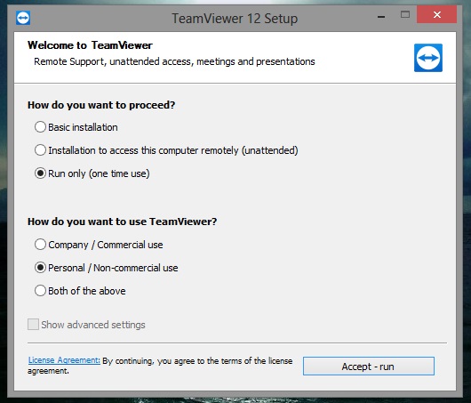 teamviewer disable remote input free version