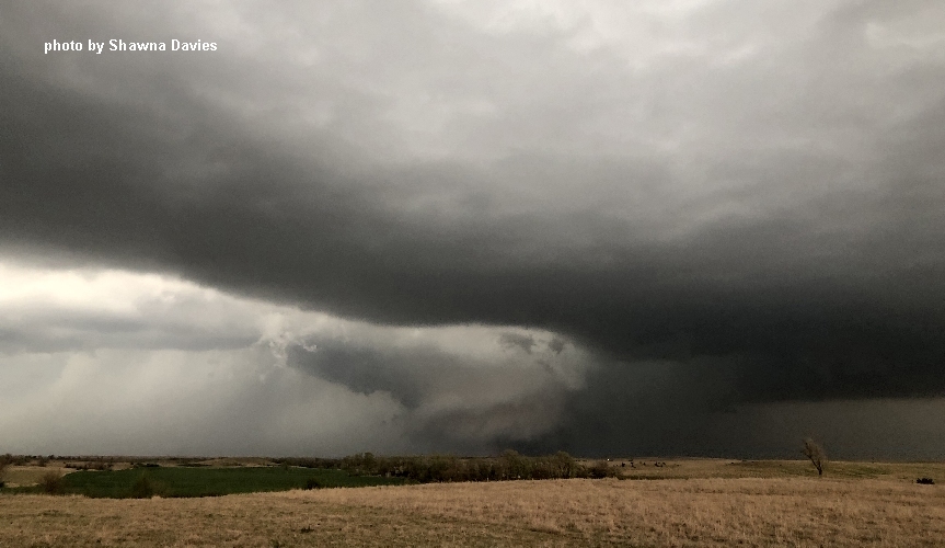 Jon Davies Severe Weather Notes Kansas tornado season finally begins