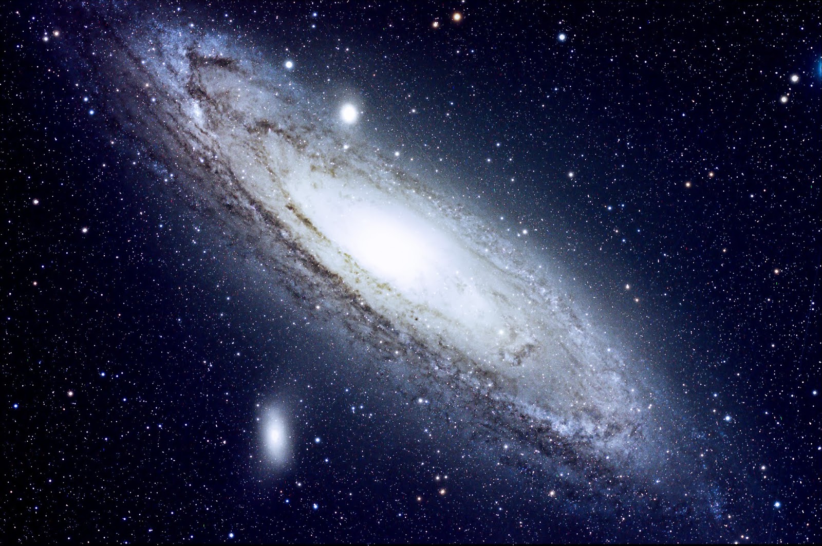 Amateurastrofotographie Andromedagalaxie (M31)