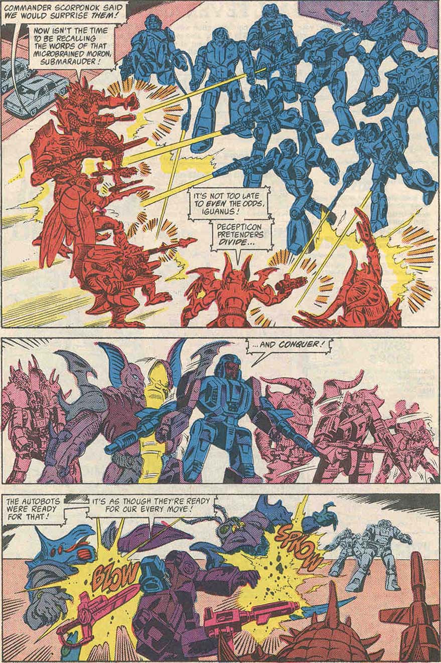 Read online The Transformers (1984) comic -  Issue #40 - 19