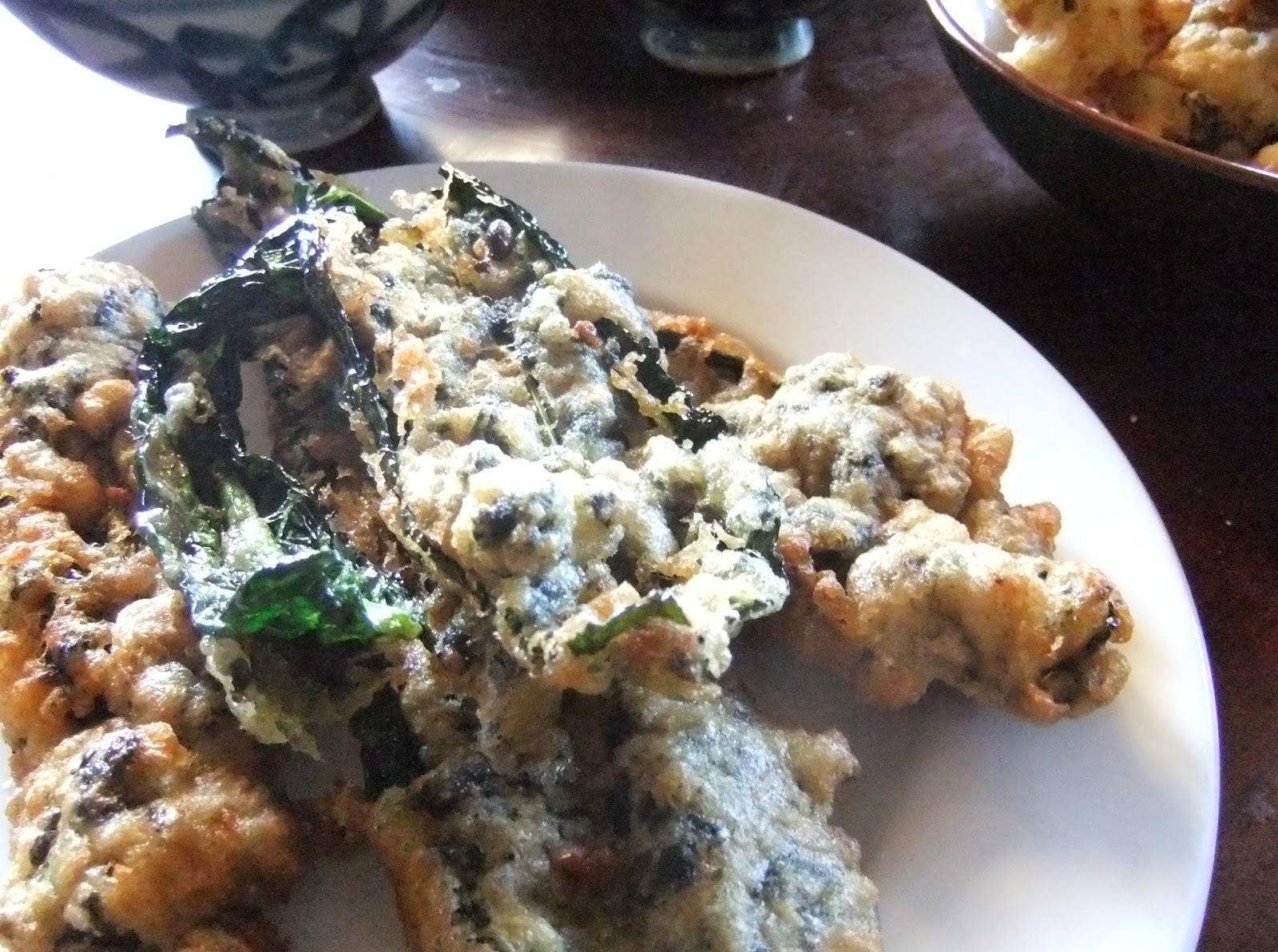 Cuisine Macrobiotique KALE TEMPURA