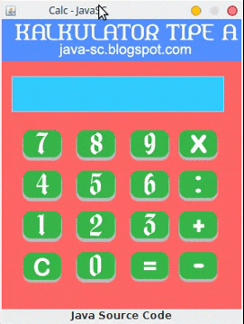 Gambar 3 - Membuat Kalkulator Sederhana Menggunakan Java Netbeans