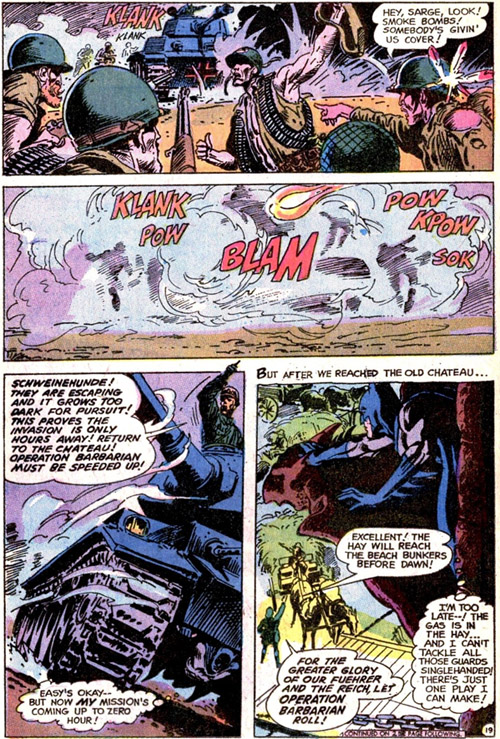 Punching Nazis, even under smoke cover