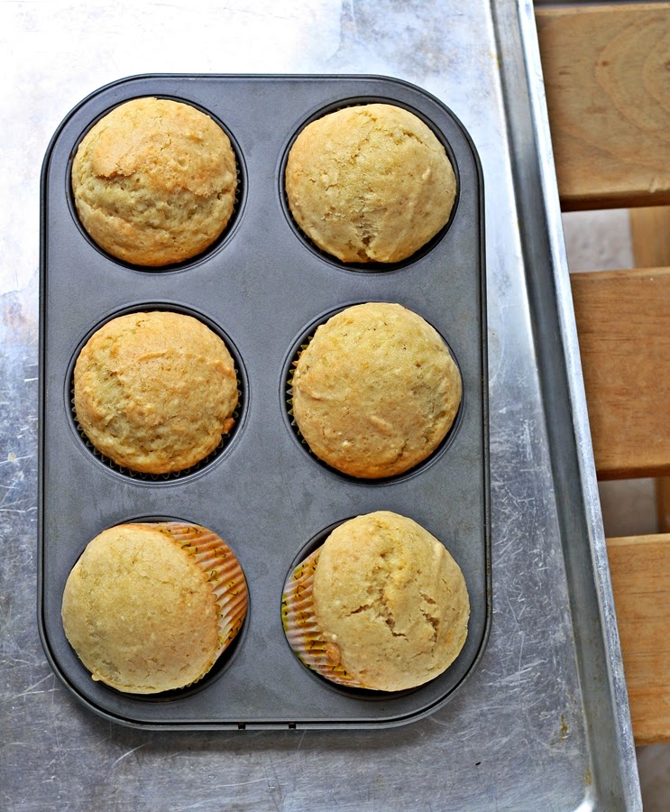 Versatile Vegetarian Kitchen Vanilla Muffins
