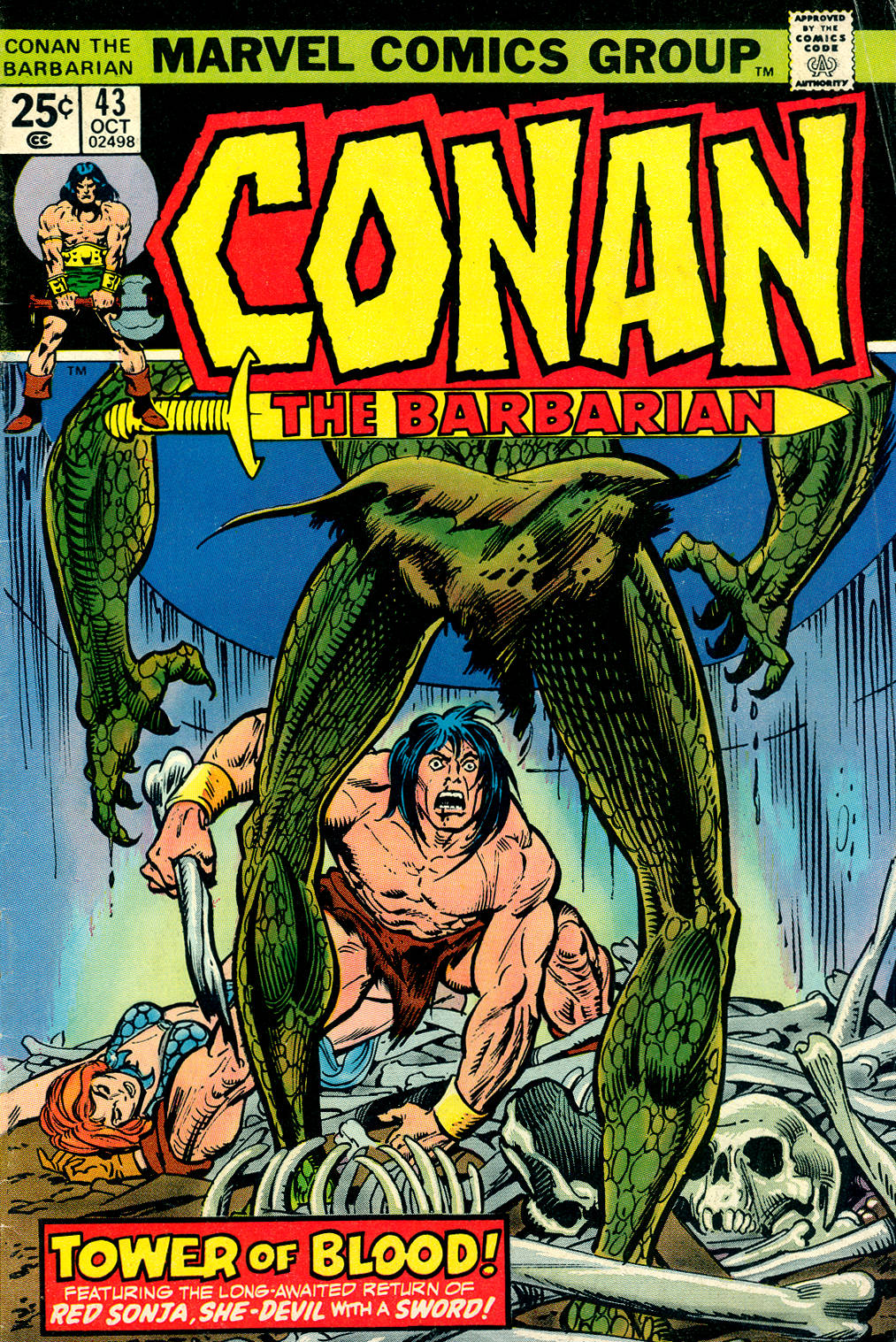 Read online Conan the Barbarian (1970) comic -  Issue #43 - 1