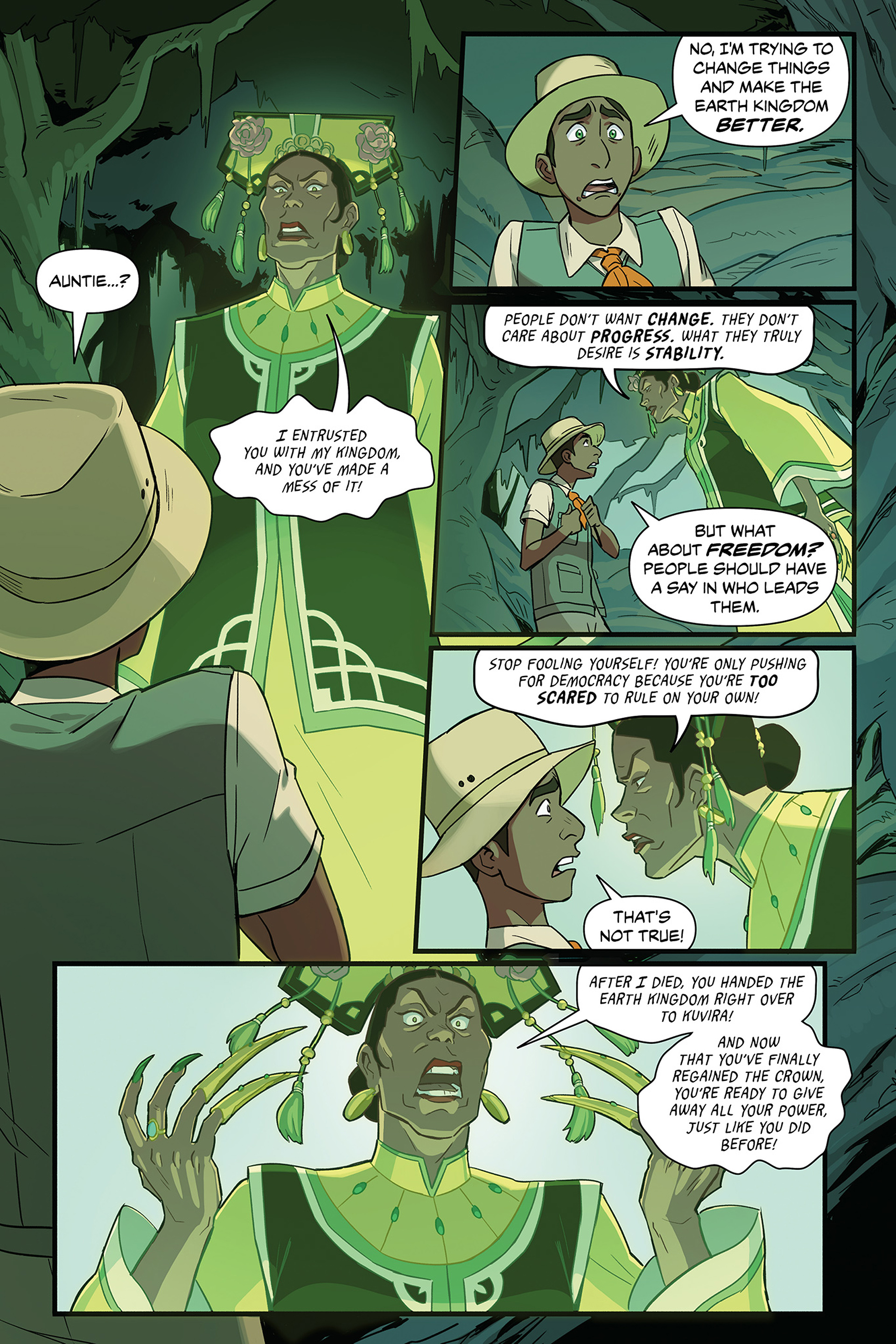 Read online The Legend of Korra: Ruins of the Empire Omnibus comic -  Issue # TPB (Part 1) - 93