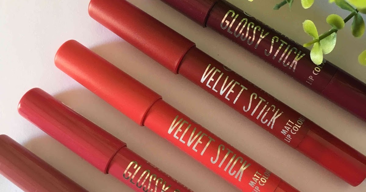 Melanie's Nook Review Essence Glossy & Velvet Sticks