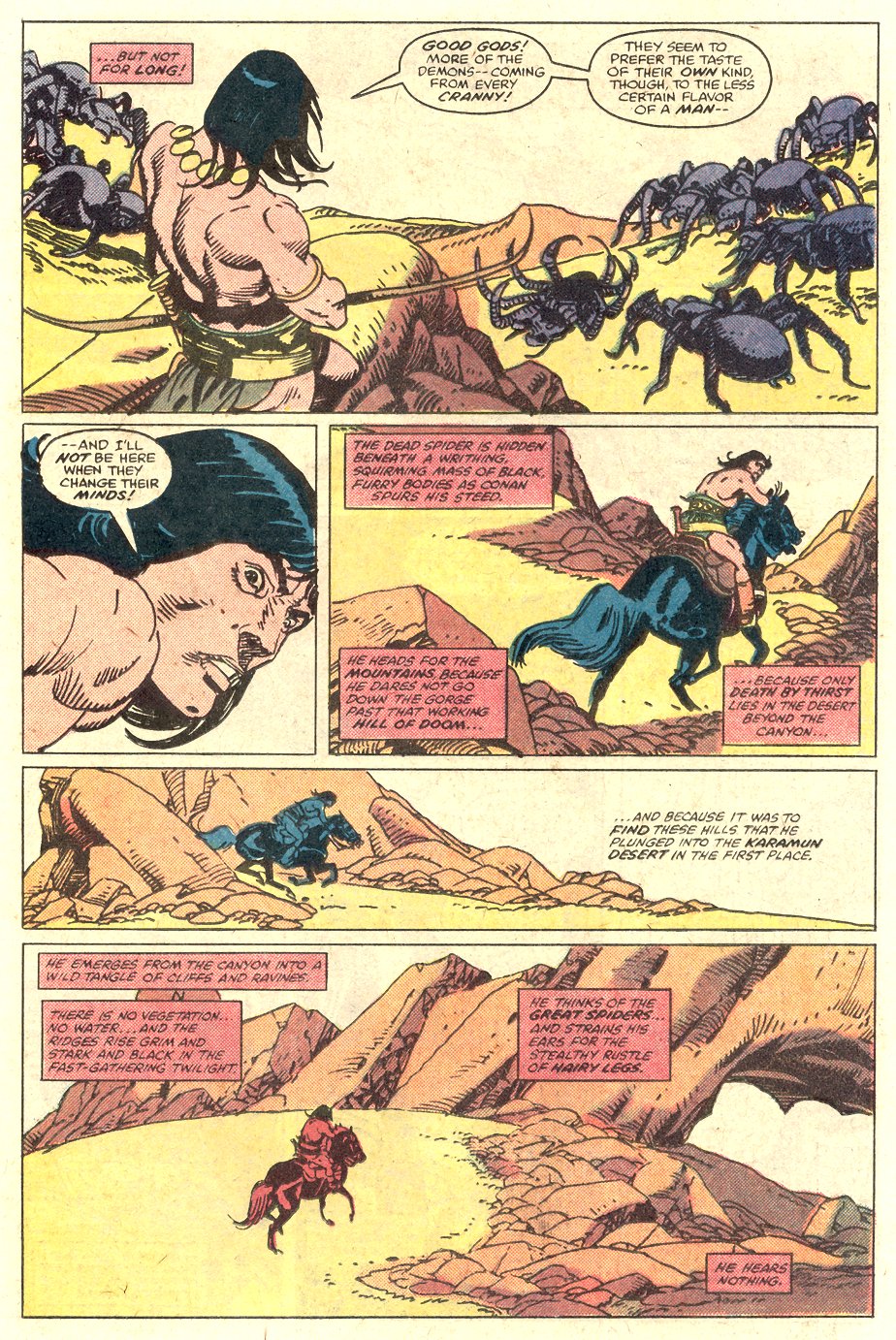 Read online Conan the Barbarian (1970) comic -  Issue # Annual 6 - 17