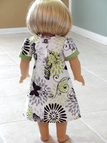 free american girl dress pattern