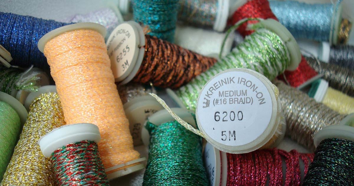 A creative blog about Kreinik fibers direct from thread maker.