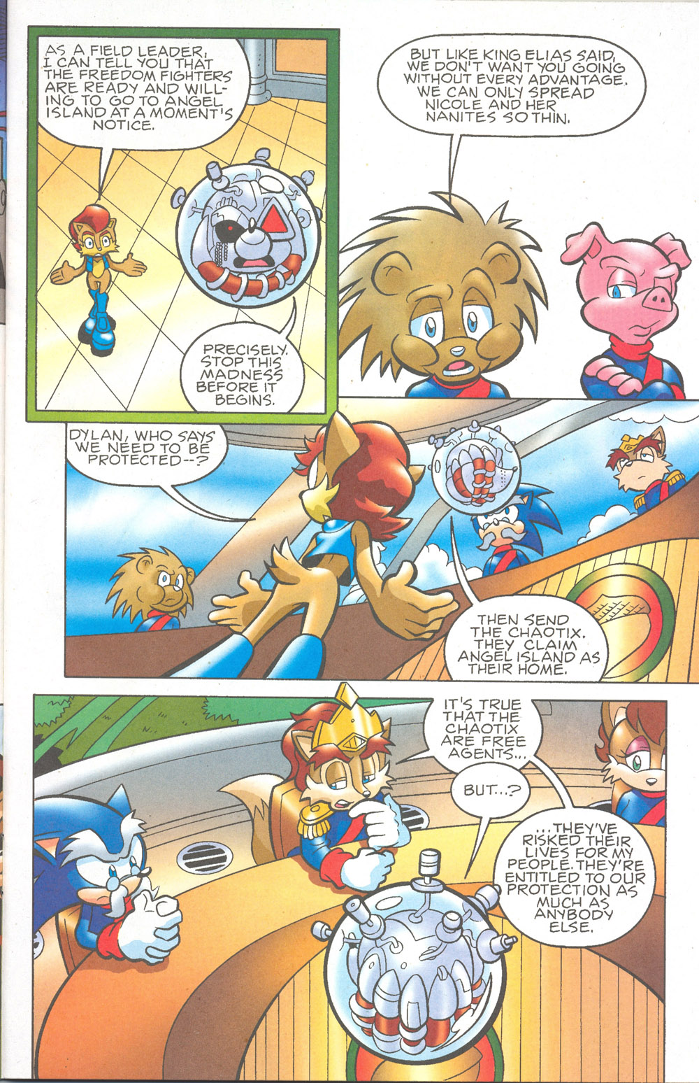 Read online Sonic The Hedgehog comic -  Issue #180 - 6