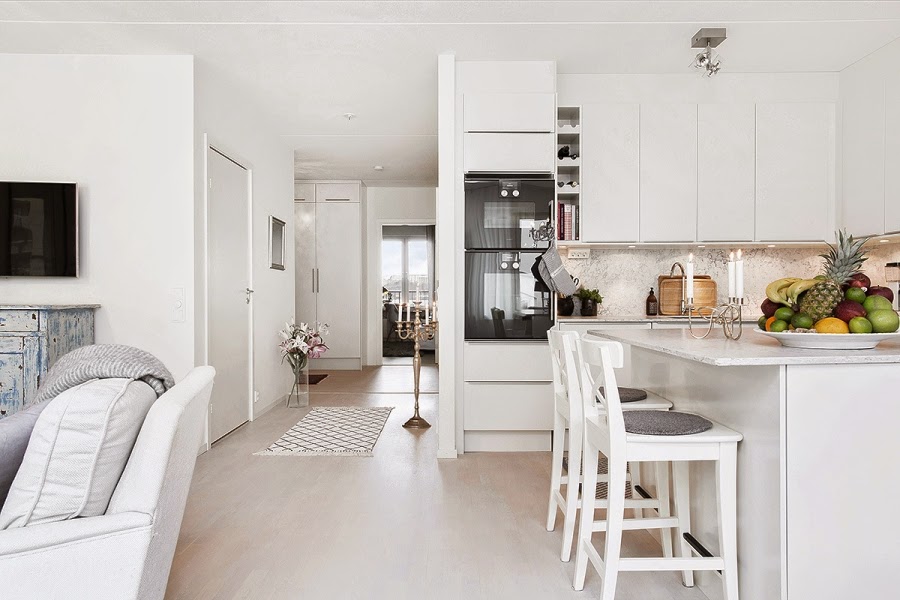 wystrój wn?trz, wn?trza, urz?dzanie mieszkania, dom, home decor, dekoracje, aran?acje, bia?e wn?trza, styl skandynawski, glamour, salon, jadalnia, kuchnia, otwarta przestrze?