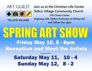 Spring Art Show poster