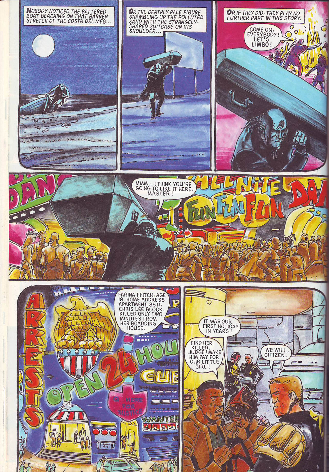 Read online Judge Dredd: The Complete Case Files comic -  Issue # TPB 12 (Part 1) - 199