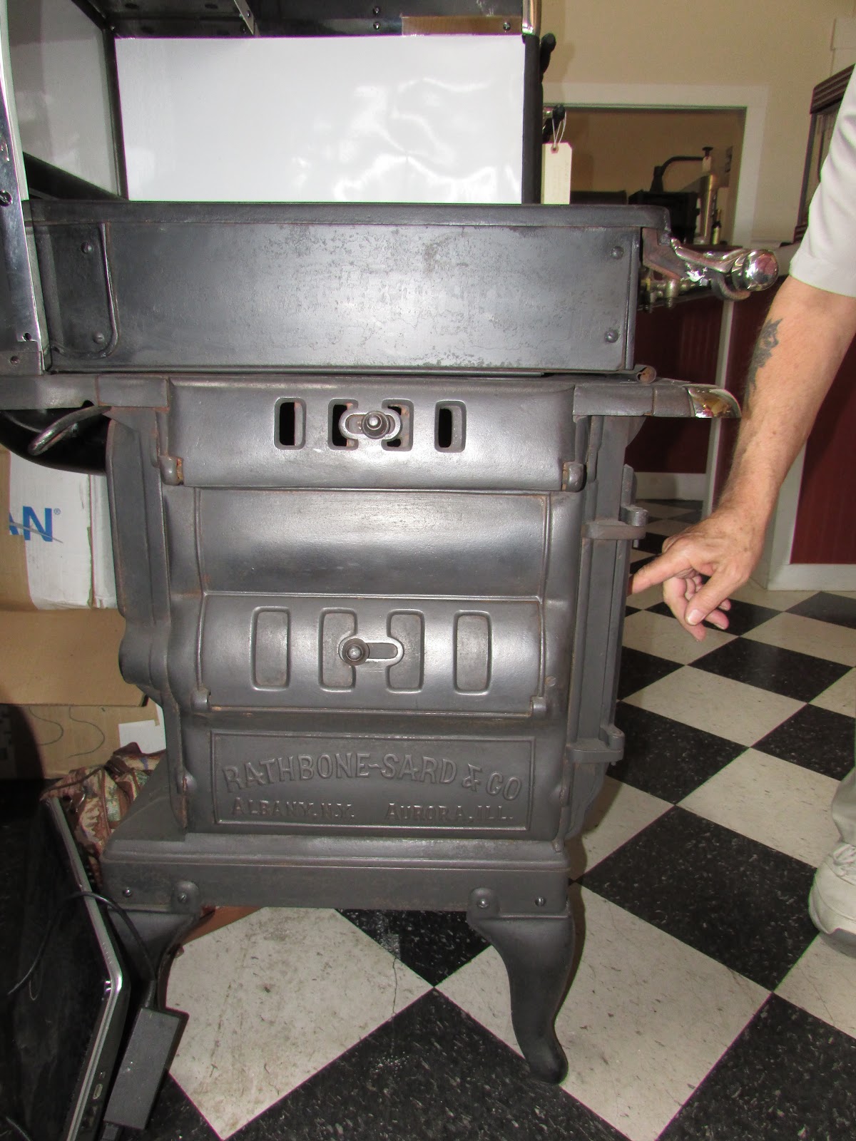 Wood Cookstove Cooking Cookstove Road Trip to Mill Creek Antiques in