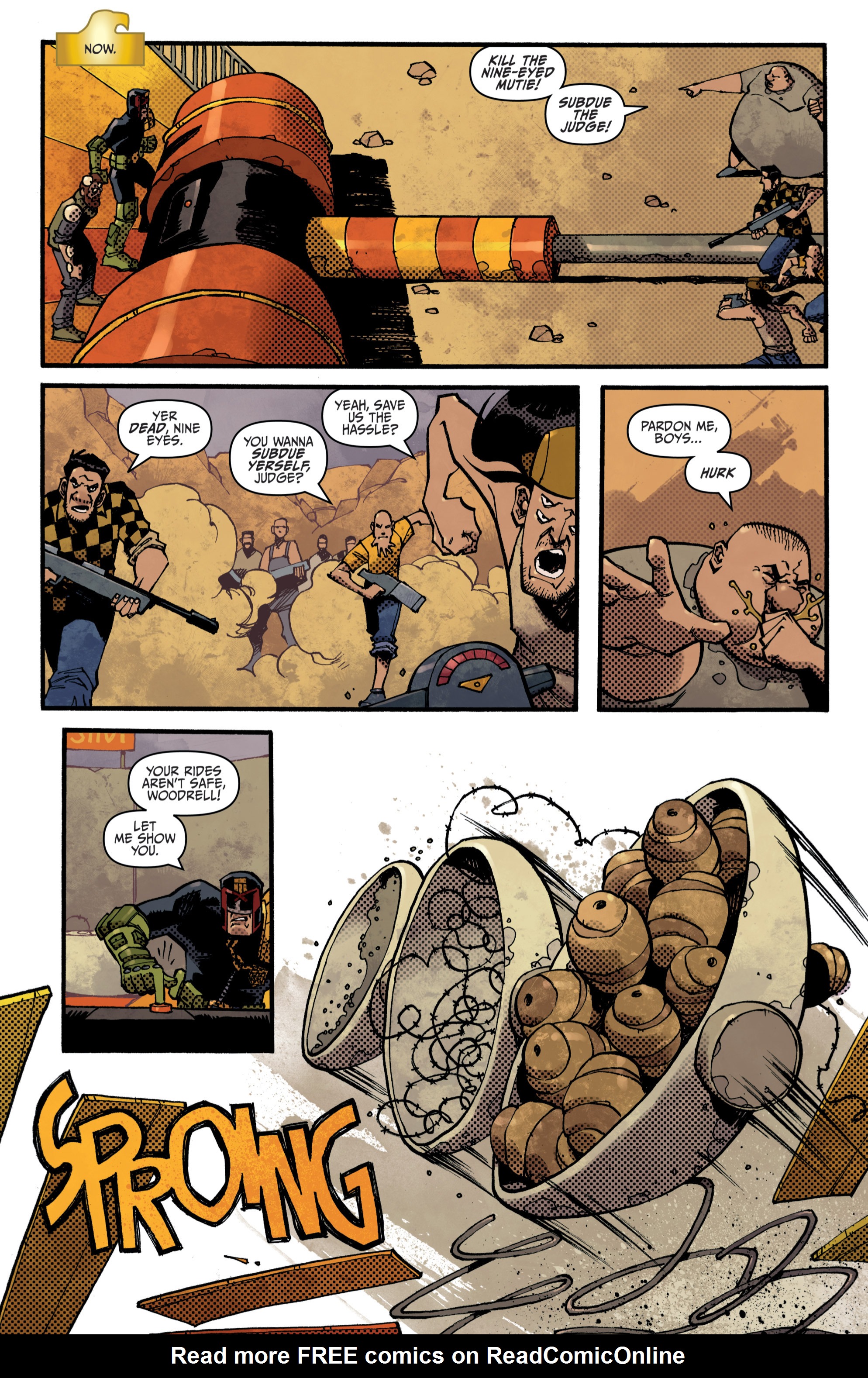 Read online Judge Dredd (2012) comic -  Issue # _TPB 3 - 36
