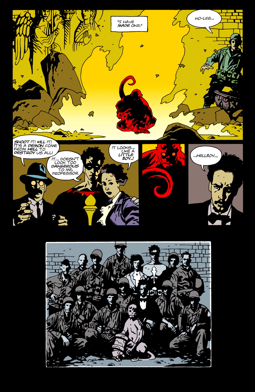 Read online Hellboy: Seed of Destruction comic -  Issue #1 - 10