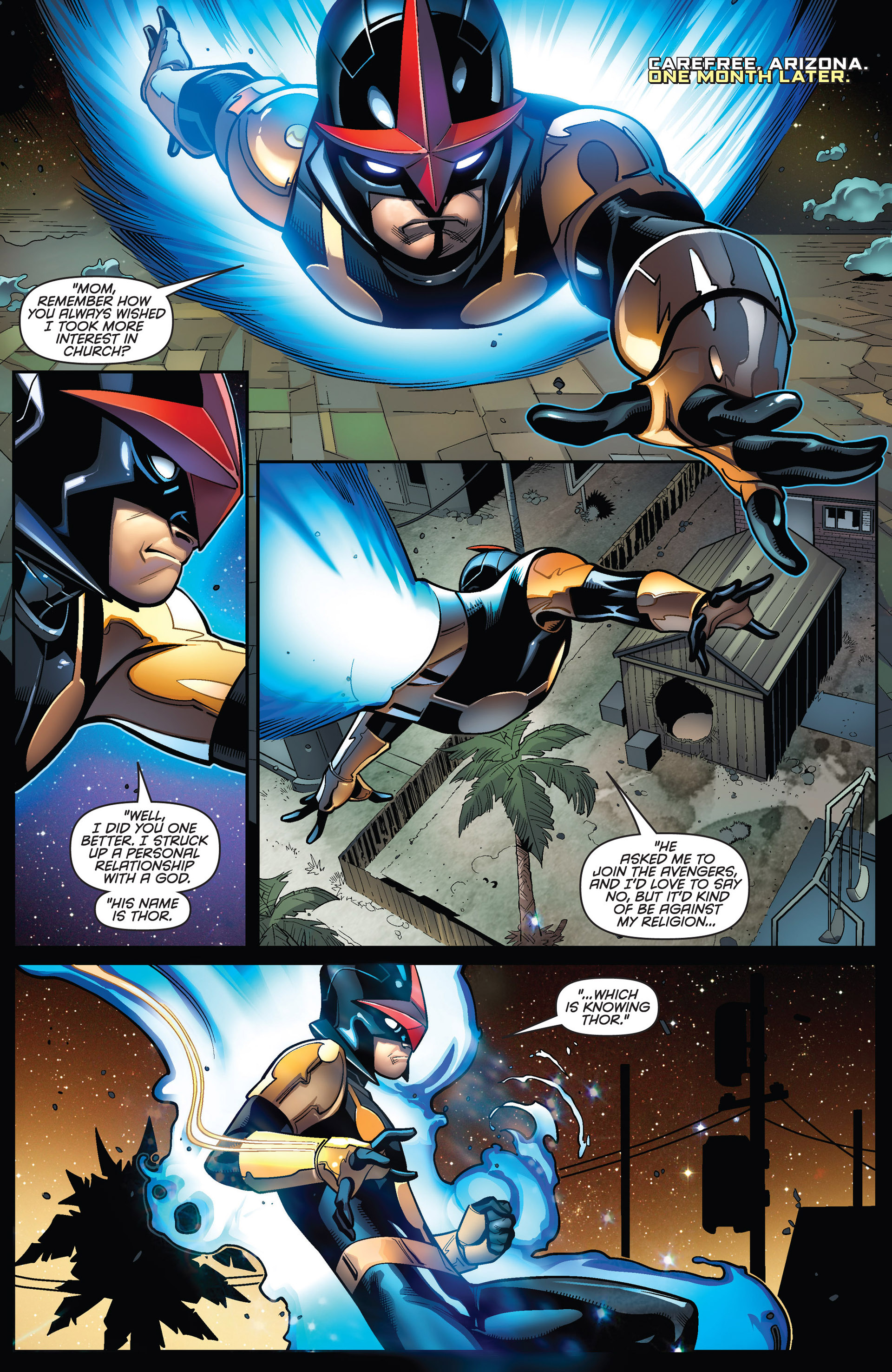 Read online Nova (2013) comic -  Issue #6 - 4
