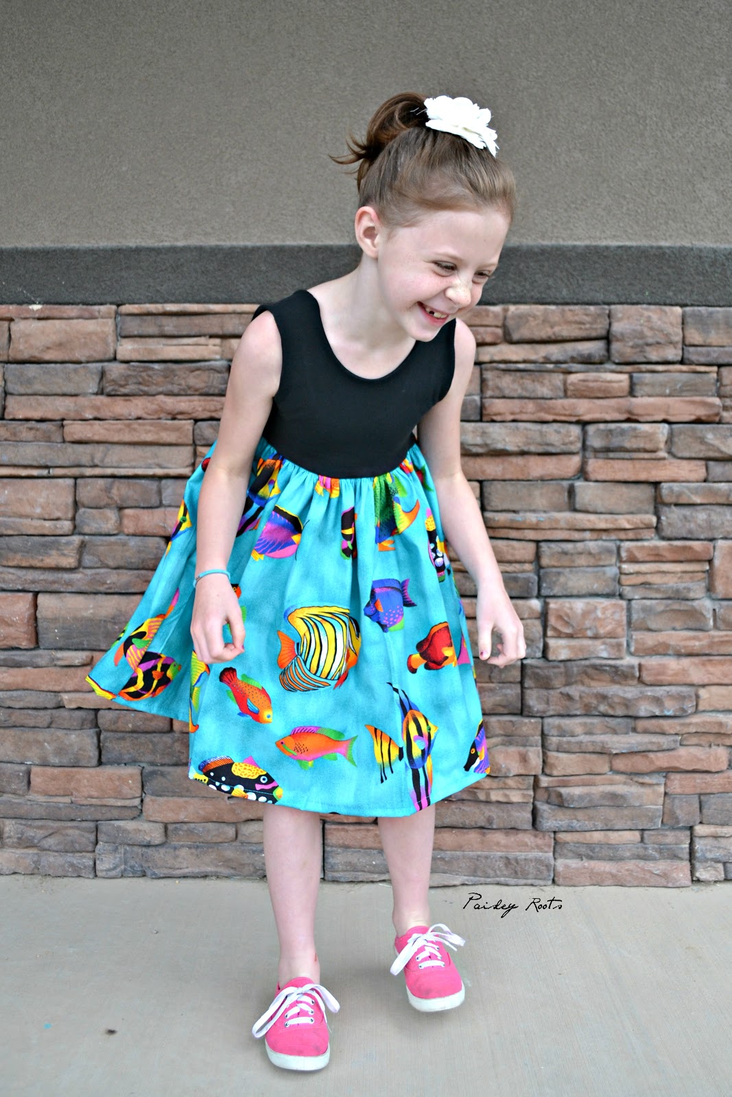 Paisley Roots Adelyn's Aquarium Dress