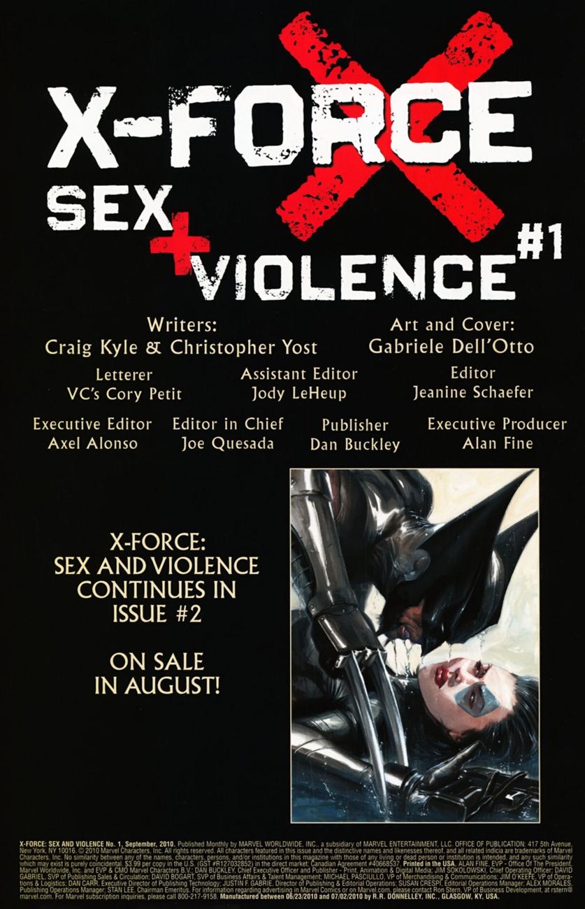 X-Force Sex and Violence chap 1 trang 25