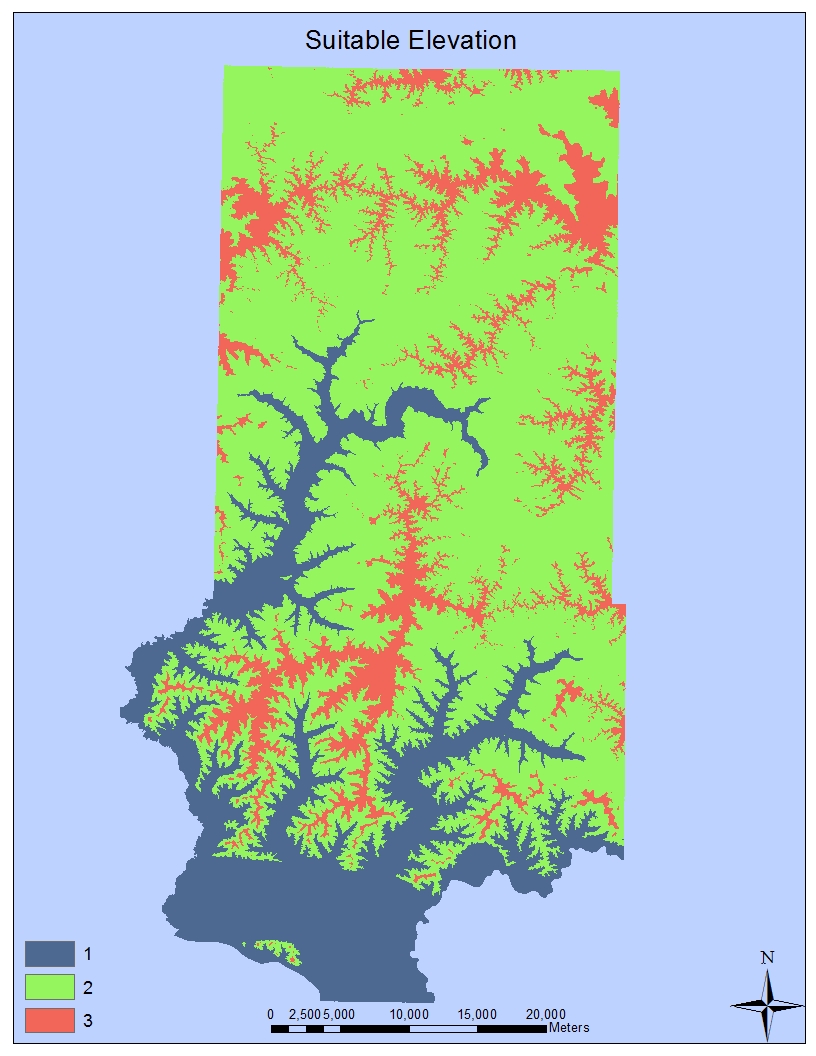Geography 337 GIS II Raster Analysis of Sand Frac Mining Locations in