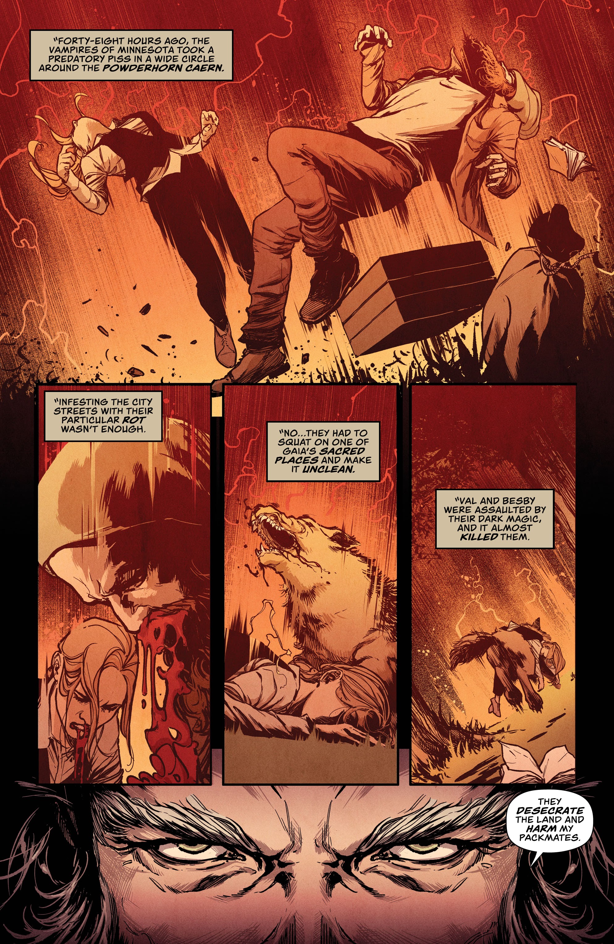 Read online World of Darkness: Crimson Thaw comic -  Issue #2 - 9