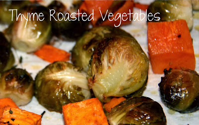 Oven-Roasted Vegetables with Thyme - Recipe from Lavende & Lemonade