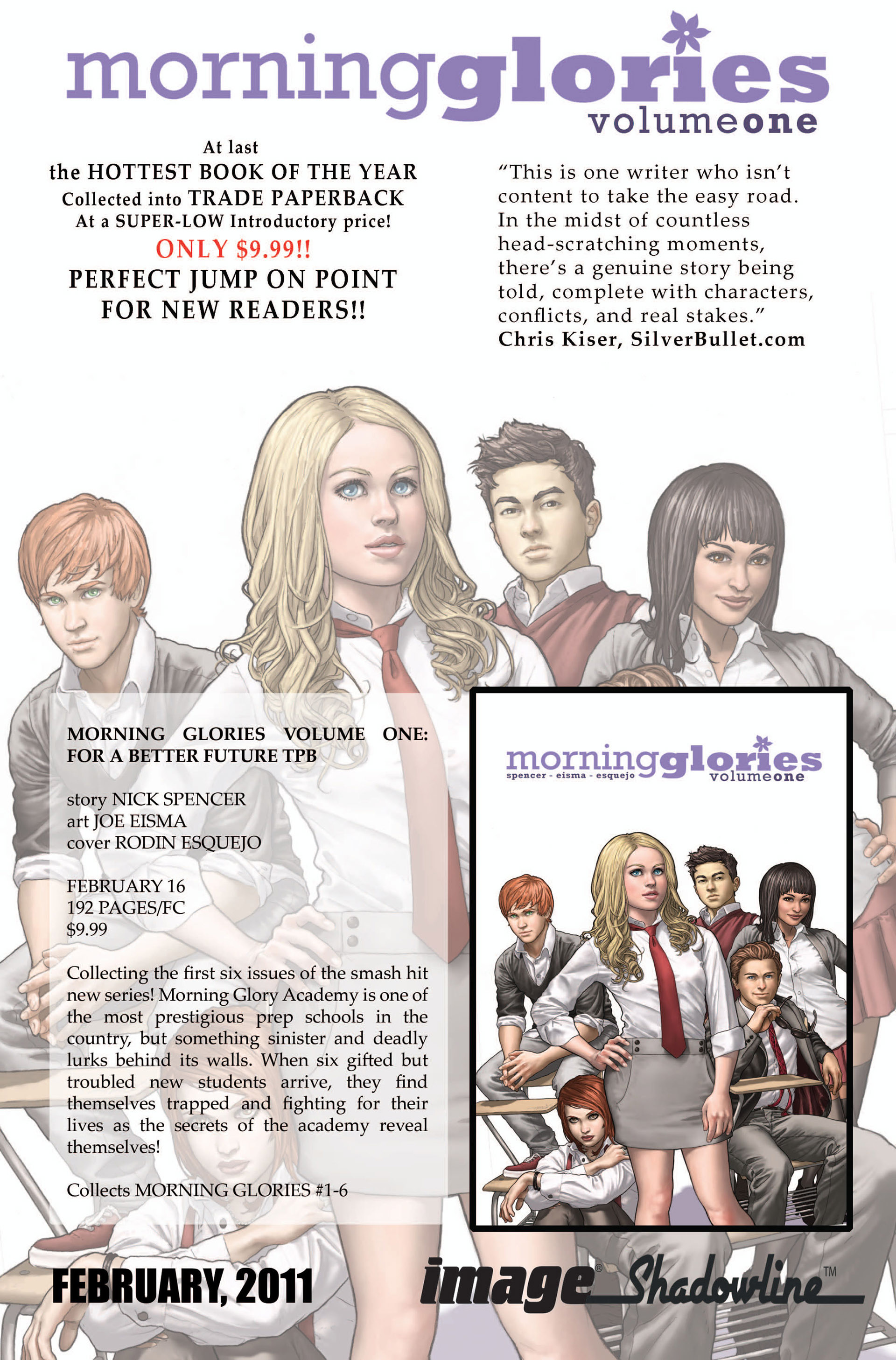 Read online Morning Glories comic -  Issue #7 - 29