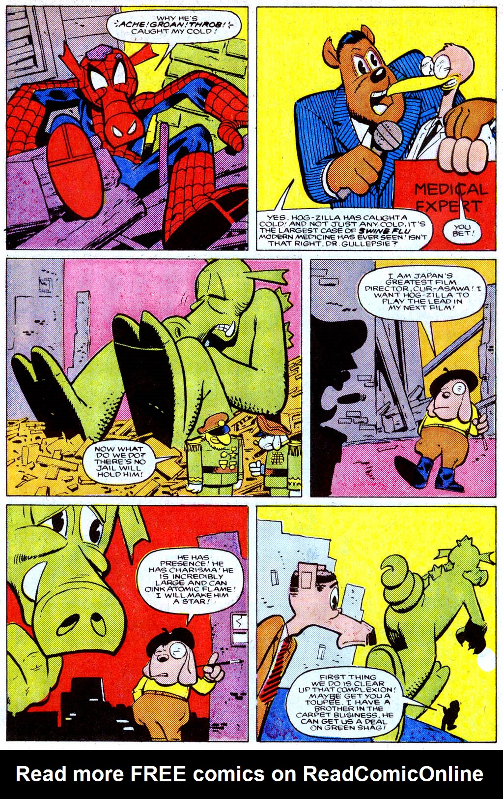 Read online Peter Porker, The Spectacular Spider-Ham comic -  Issue #8 - 17