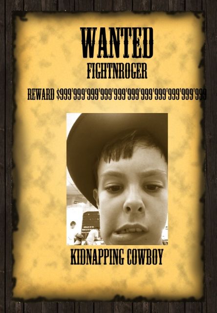 Wanted poster description example picture