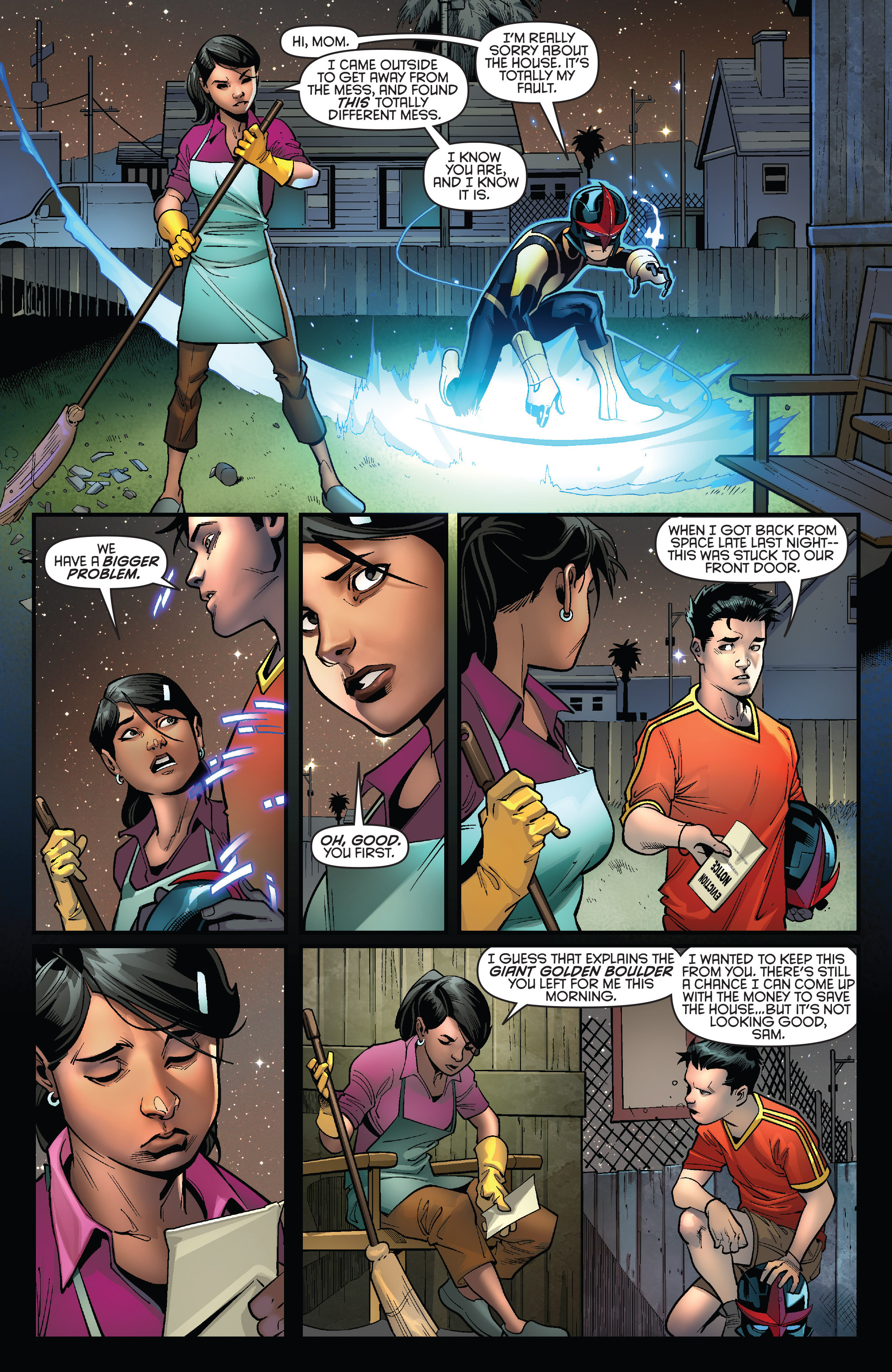 Read online Nova (2013) comic -  Issue #17 - 19