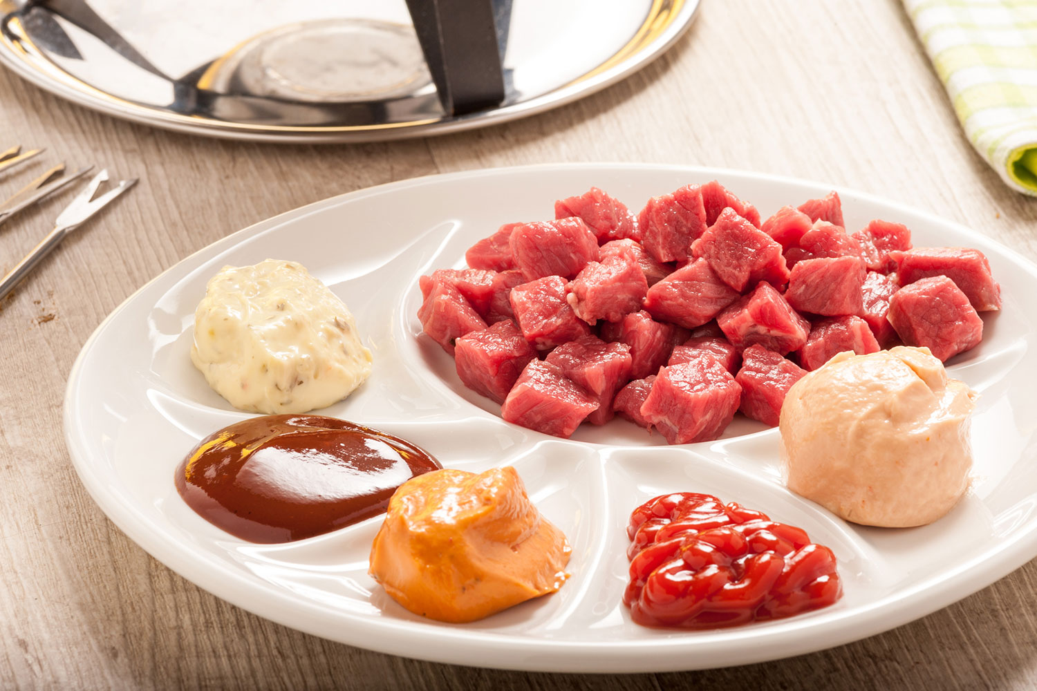 Chen Gai France ) fondue bourguignonne