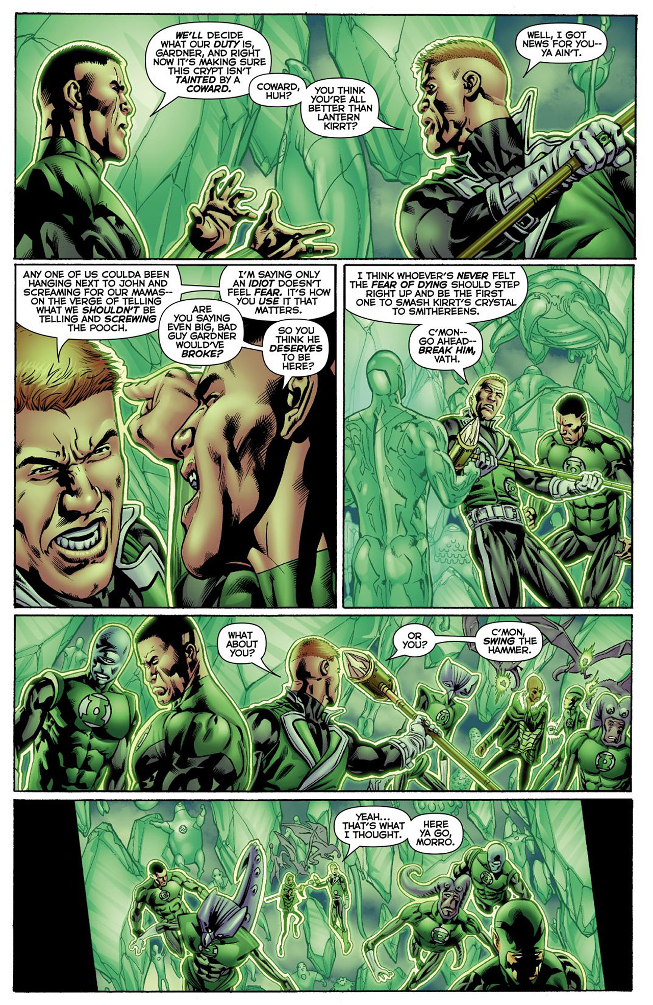 Read online Green Lantern Corps (2011) comic -  Issue #9 - 14