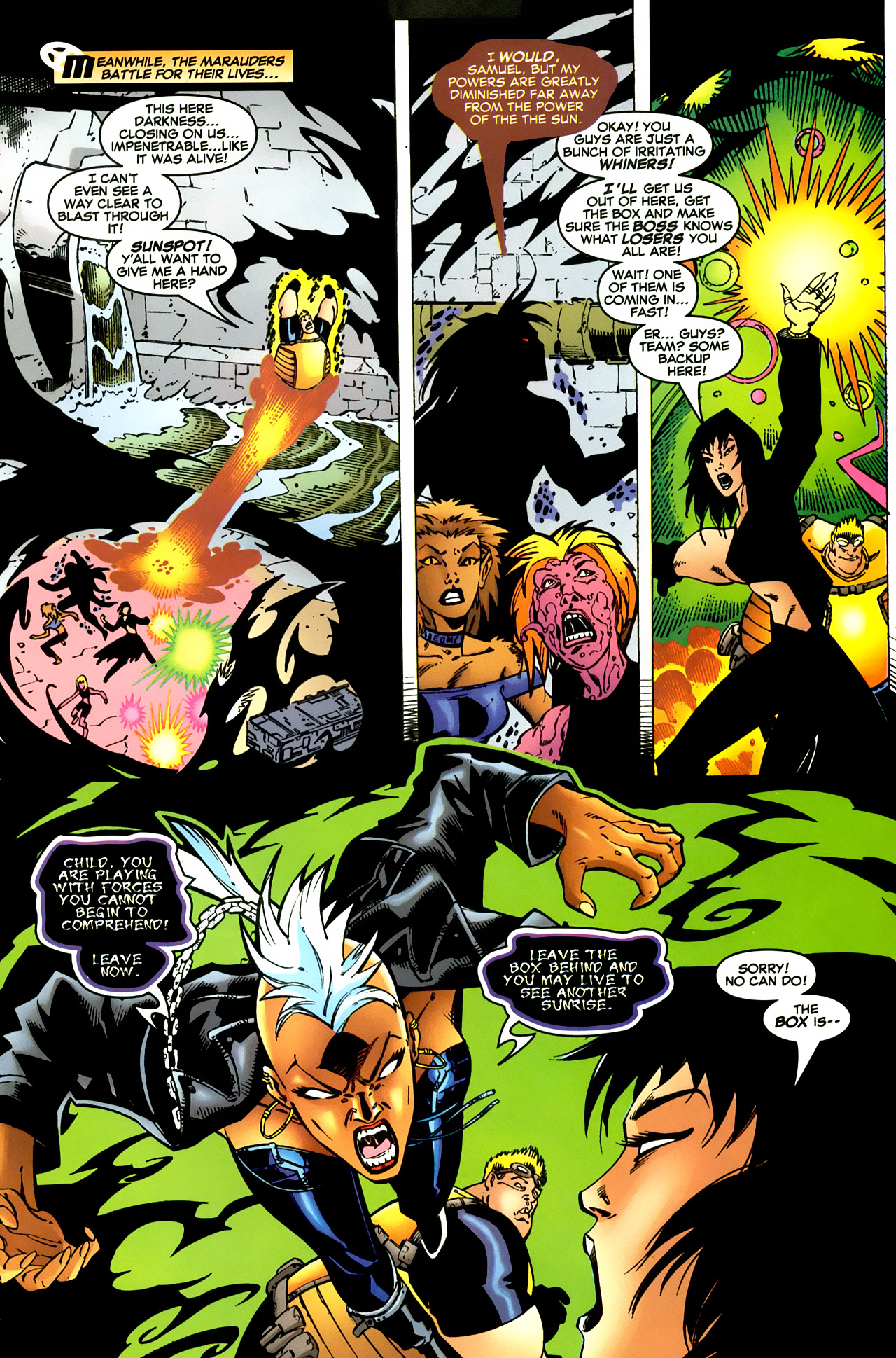 Read online Mutant X comic -  Issue #26 - 16
