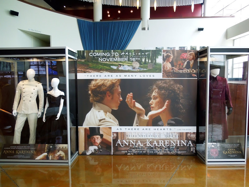 Anna Karenina movie costume exhibit ArcLight Hollywood