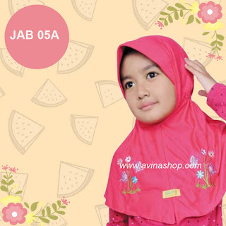 jilbab anak delima Jab 05A