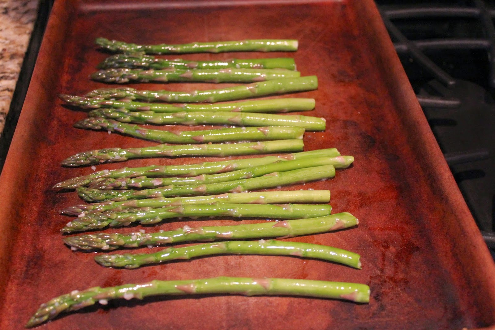 Notes from the Nelsens Lemon Garlic Asparagus + Giveaways + Winners!