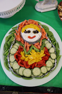 Unique Baby Shower Ideas A Pram Veggie Tray