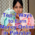 Top-7 ways to Earn Online Money in Pakistan