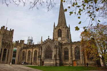 Chuck and Lori's Travel Blog - Sheffield Cathedral