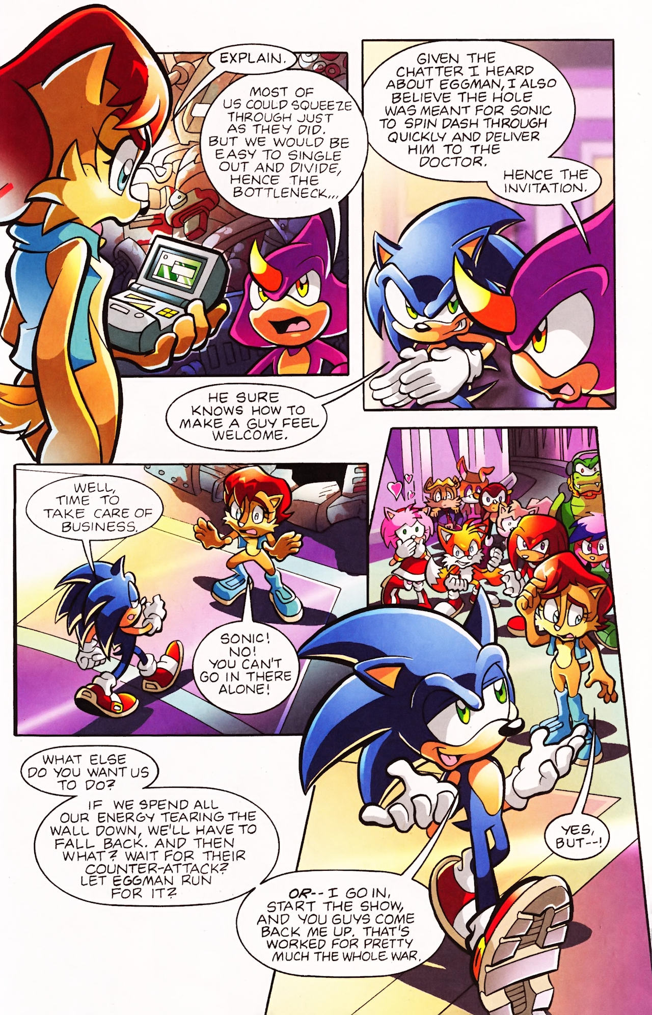 Read online Sonic The Hedgehog comic -  Issue #199 - 18