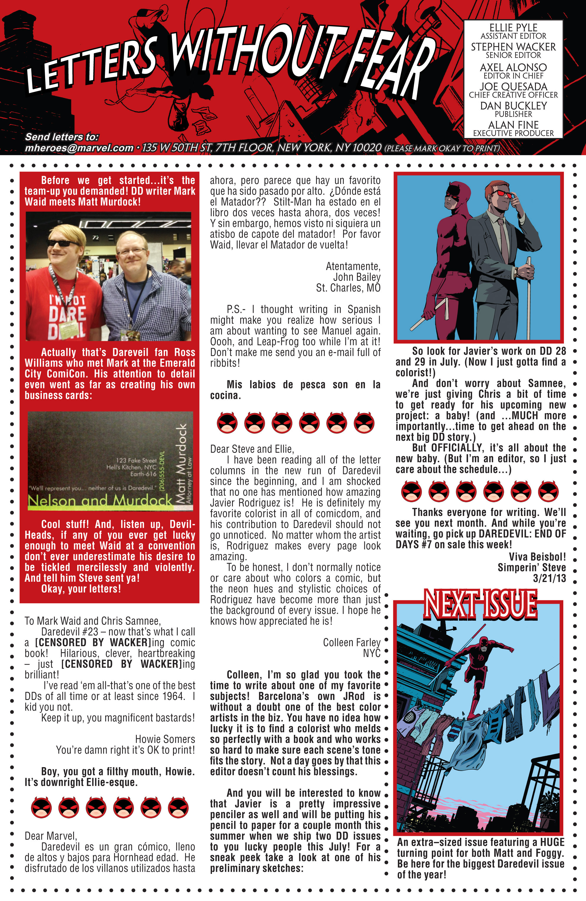 Read online Daredevil (2011) comic -  Issue #25 - 23