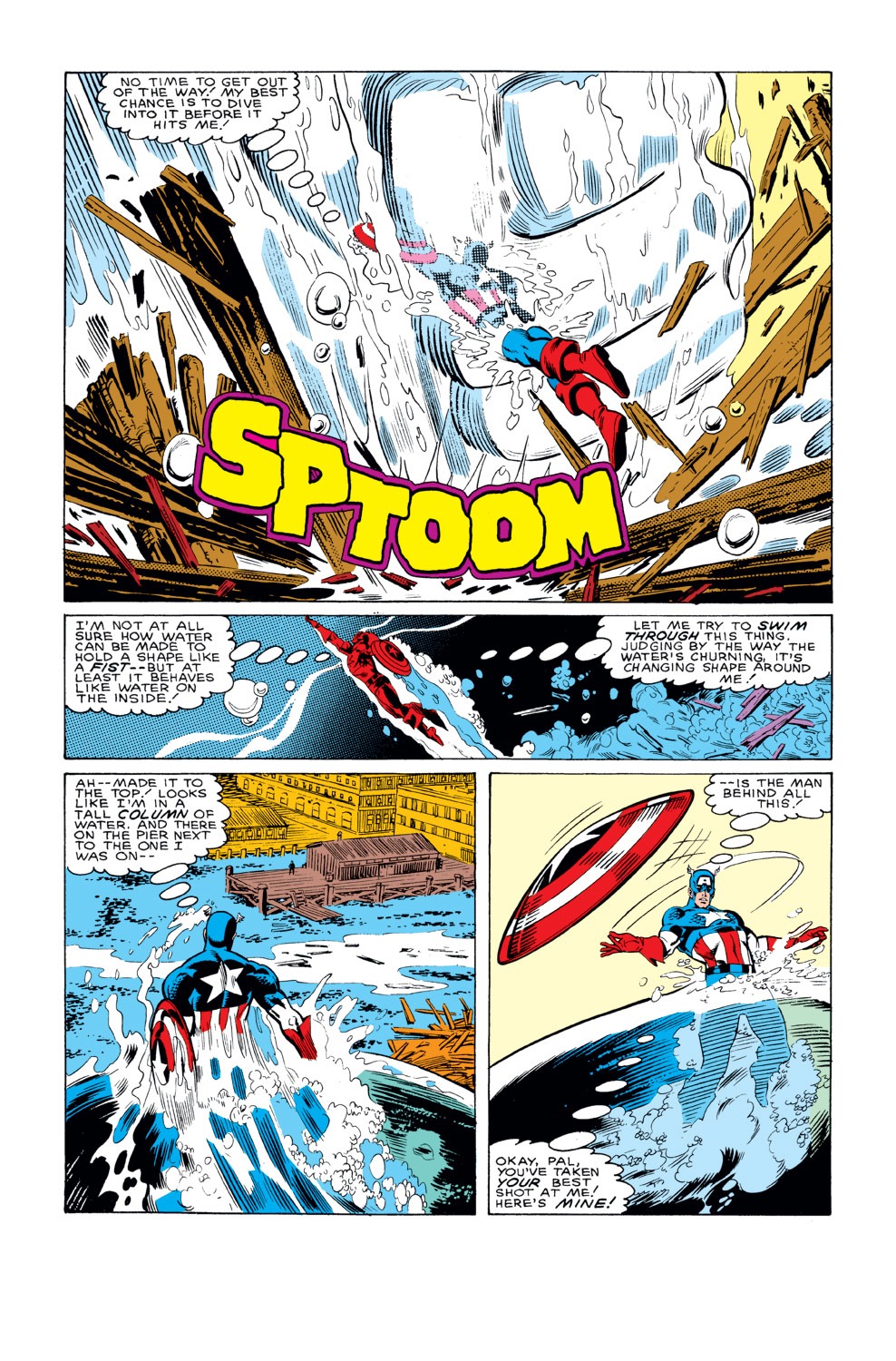 Read online Captain America (1968) comic -  Issue #320 - 3