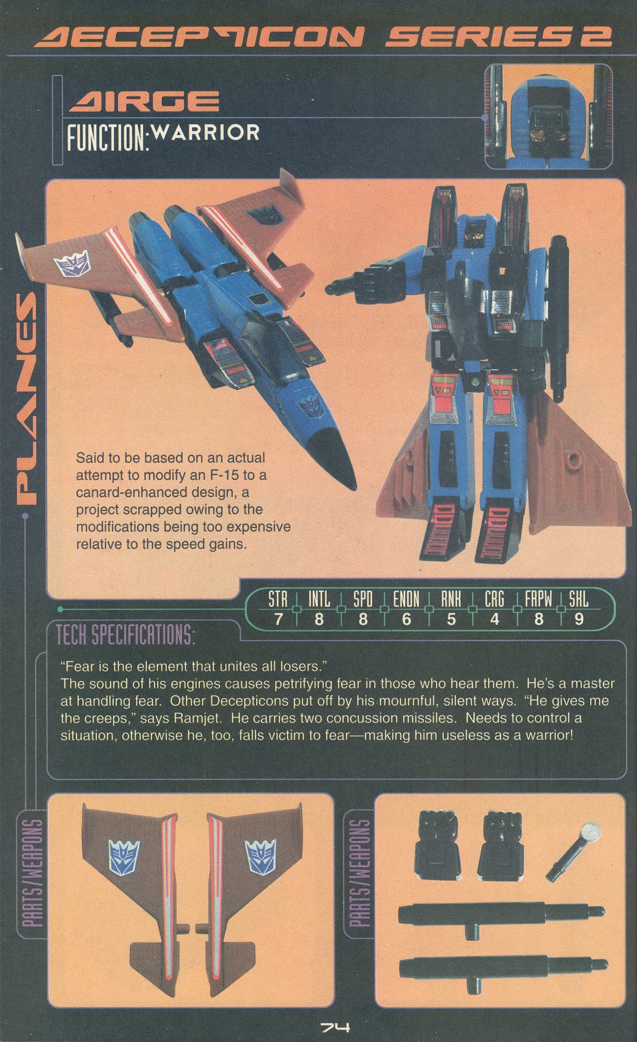 Read online Cybertronian: An Unofficial Transformers Recognition Guide comic -  Issue #1 - 76