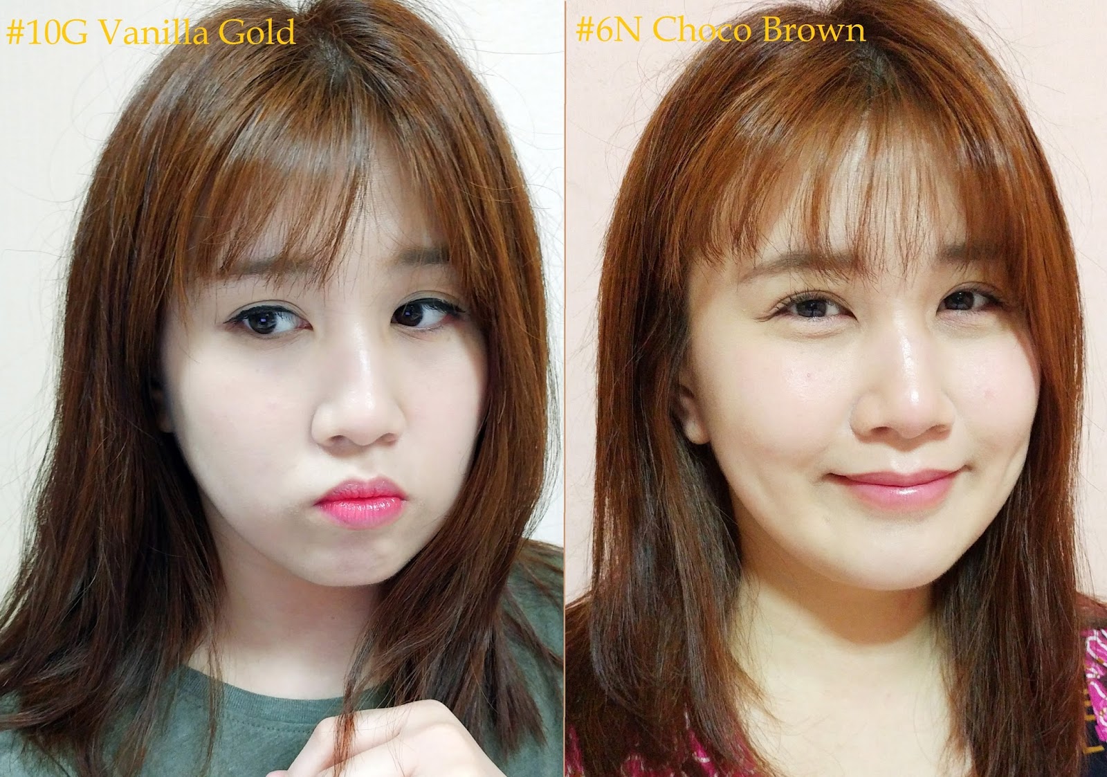 Mise En Scene Hello Bubble Hair Coloring 6N Choco Brown WateryScenery