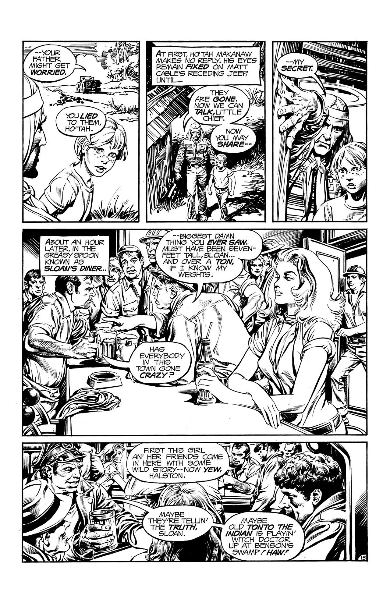 Swamp Thing (1972) Issue #19 #19 - English 16