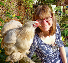 Kerrie and Sally (the chicken)